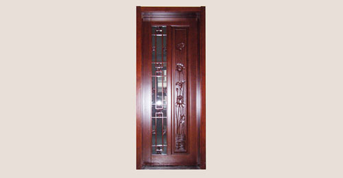 青岛卧室门选红木门中式风格还是白色好